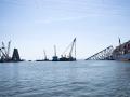 El puente Francis Scott Key, en Baltimore, Maryland