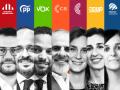 Los candidatos que se miden en las urnas catalanas este domingo