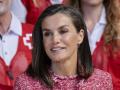 Spanish Queen Letizia Ortiz during a Commemorative event for the World Day of the Red Cross and Red Crescent Societies in Asturias on Tuesday, 14 May 2024