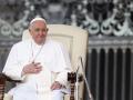El Papa Francisco en la plaza de San Pedro en el Vaticano