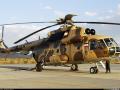 Un helicóptero Mi-171 de fabricación rusa perteneciente a la Guardia Revolucionaria de Irán