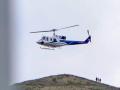 El helicóptero que trasportaba al presidente iraní Ebrahim Raisi antes de desplomarse