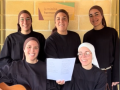 imagen de uno de los tiktoks de las Hermanas Pobres de Santa Clara, Murcia