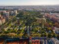 Vista aérea de la ciudad de Valencia