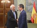 Joseph Borrell y el excanciller del régimen chavista Jorge Arreaza