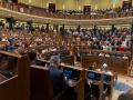 Vista general de un pleno en el Congreso de los Diputados