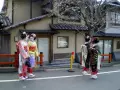 Geishas paseando por las calles de Kioto, una de las ciudades más visitadas de Japón