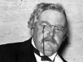 El escritor Gilberth Keith Chesterton en 1931