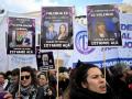 Las feministas han convertido el acto anual en una manifestación contra Milei