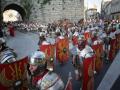 Celebración del Desfile de las tropas romanas y las tribus castreñas alrededor de la Muralla Romana de Lugo, Patrimonio de la Humanidad