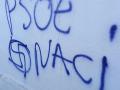 Pintada de 'PSOE nazi' en el colegio El Olmo de La Cala de Mijas