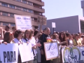 Varios sanitarios protestan a las puertas del Hospital Universitario de Albacete