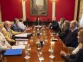 Reunión del Ayuntamiento de La Coruña con empresarios para abordar el proyecto de la "cuarta ronda"