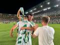 Celebración del ascenso a Segunda del Córdoba en el Nuevo Arcángel