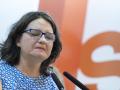 La exvicepresidenta de la Generalitat Valenciana Mónica Oltra, el día de su dimisión