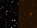 KIC 8462852, vista en infrarrojo y en ultravioleta