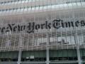 Fachada del edificio de The New York Times
