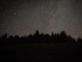 Lluvia de Perseidas vista desde la sierra de Os Ancares, en Lugo