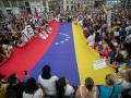 Centenares de venezolanos también se han manifestado en Madrid en señal de apoyo a los hechos acontecidos