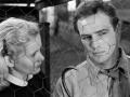 Eva Marie Saint y Marlon Brando en La ley del silencio