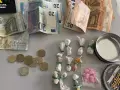 Imagen con éxtasis y cocaína incautados en Benicasim, Castellón