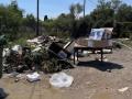 Imagen de basura en uno de los vertederos descontrolados en Castellón