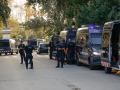 Los Mossos d'Esquadra se han desplegado a las seis de la mañana para blindar los accesos al Parlamento Catalán