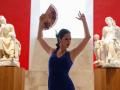 Actuación de la bailaora Pilar Díaz en Museo del Prado