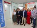 Carlos Mazón, durante su visita al centro de salud de Sequiol, en Castellón