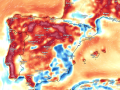 Variación de temperaturas