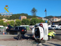 Colisión frontal del 26 de julio de 2024 frente la Plaza de Abastos de Cangas