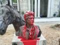 Estatua de Sancho Gracia en Mondariz