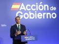 Pedro Sánchez durante el acto de inicio del curso en el Instituto Cervantes