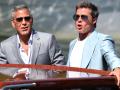 George Clooney y Brad Pitt, en el festival de Venecia