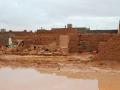 Esta imagen muestra una casa derrumbada tras las inundaciones en la región de Zagora, en Marruecos