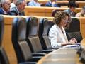 María Jesús Montero, la semana pasada en el Senado