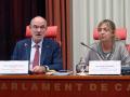 Jaume Duch durante su comparecencia en el Parlament