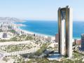 Imagen de la maqueta del edificio InTempo de Benidorm