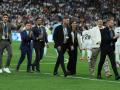 Fran Garrigós, Diego Domínguez, Carlos Arévalo, Rodrigo Germade, Marcus Cooper, Paula Leitón y Pili Peña fueron homenajeados en el Bernabéu