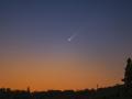 El cometa C/2023 A3 (Tsuchinshan-ATLAS), visto desde Los Llanos del Salado (Gran Canaria) en la madrugada de este miércoles