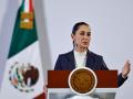 Claudia Sheinbaum, habla durante su primera conferencia de prensa como presidenta de México