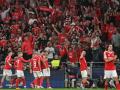 Imagen del Estadio Da Luz celebrando un gol del Benfica