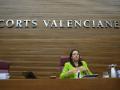 (Foto de ARCHIVO)
La presidenta de las Cortes Valencianas, Llanos Massó, en el Parlamento autonómico