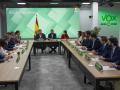 La dirección de Vox se reúne con sus portavoces autonómicos en Bambú