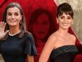 La Reina Letizia y Penélope Cruz, en una imagen de archivo