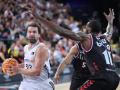 Sergio Llull, durante el partido ante el Bilbao Basket