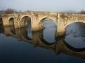 Puente que une la provincia de La Coruña y Pontevedra