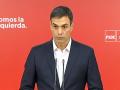 Pedro Sánchez opinando sobre corrupción en un discurso de 2017