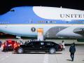 El Air Force One en el aeropuerto de Berlín