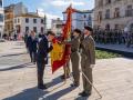 Acto de jura de bandera para civiles en Baena